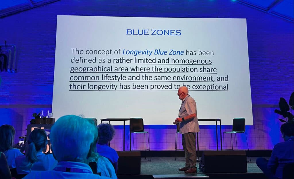 Conférence Blue Zones Conférence Blue Zones avec Michel Poulain